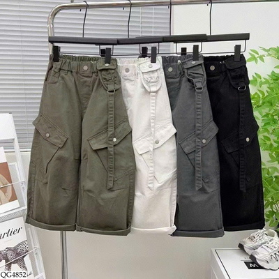 QG4852 QUẦN TÚI HỘP CÁ TÍNH BÉ GÁI