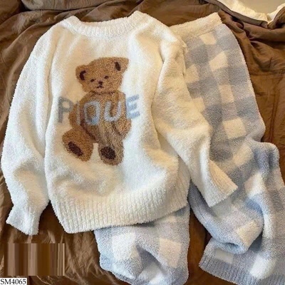 SM4065 BỘ LÔNG HÌNH GẤU CUTE