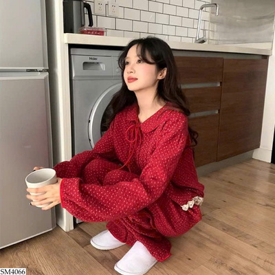 SM4066 BỘ PIJAMA HOA NHÍ