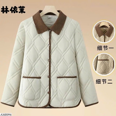 AM0094 ÁO KHOÁC CHẦN BÔNG TRUNG NIÊN