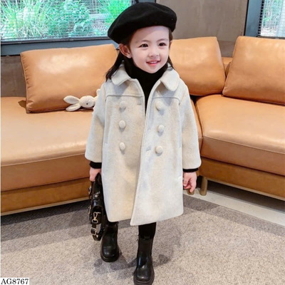AG8767  ÁO KHOÁC DÁNG DÀI BG