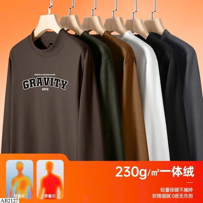 AB2127 ÁO NỈ CHỮ CHO NAM JEANSWEST