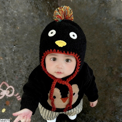 M4575 MŨ LEN DỄ THƯƠNG CHO BÉ