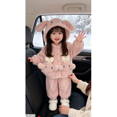 SG0112 BỘ LÔNG TAI THỎ CHO BÉ GÁI