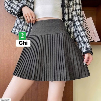 VM3384 CHÂN VÁY XẾP LY NỮ