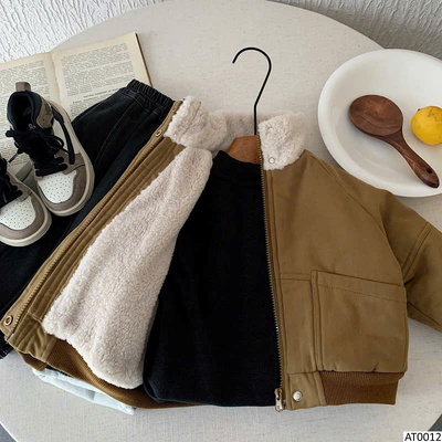 AT0012 ÁO KHOÁC LÓT LÔNG CHO BÉ