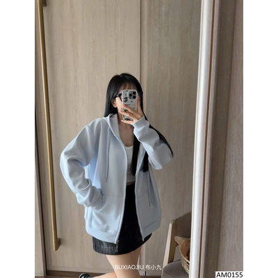 AM0155 ÁO KHOÁC HOODIE NỈ BUXIAOJIU