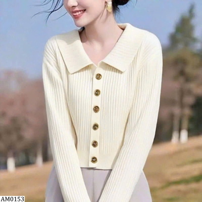 AM0153 ÁO LEN CARDIGAN CỔ BẺ GIÁ MỚI 21/11