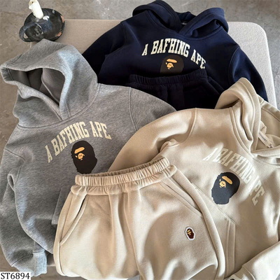 ST6894 SET NỈ HOODIE CHO BÉ