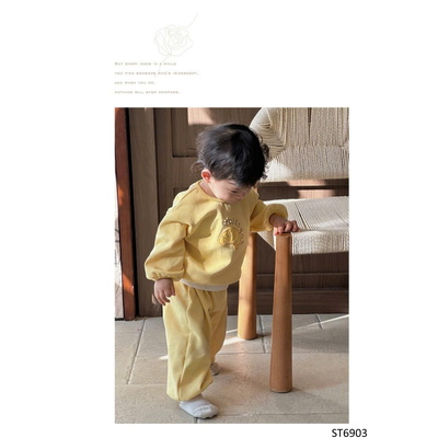 ST6903 BỘ NỈ DỄ THƯƠNG CHO BÉ
