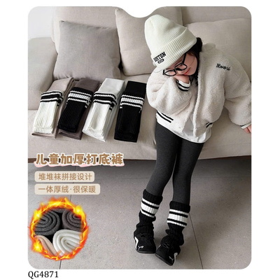 QG4871 QUẦN LEGGING GIẢ TẤT KẺ