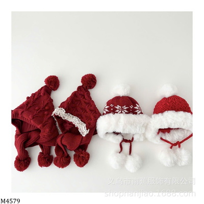 M4579 MŨ LEN ĐỎ DIỆN TẾT