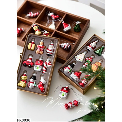 PK0030 SET CHARM TREO CÂY THÔNG NOEL