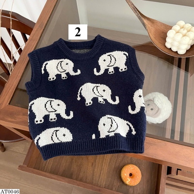 AT0046 ÁO GILE LEN ĐỘNG VẬT CHO BÉ