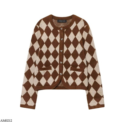 AM0212 ÁO KHOÁC LEN CARDIGAN DỆT KIM CHO NỮ KASLEAD