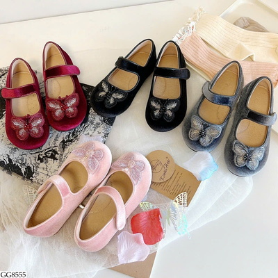 GG8555 GIÀY CÔNG CHÚA HÌNH BƯỚM BG