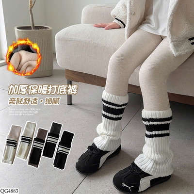QG4883 QUẦN LEGGING GIẢ TẤT KẺ BÉ GÁI