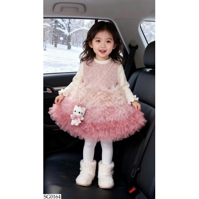 SG0164 SET ÁO MIX VÁY TUTU CHERRYCOCO