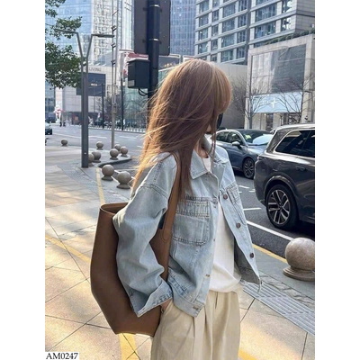 AM0247 ÁO KHOÁC JEAN NỮ