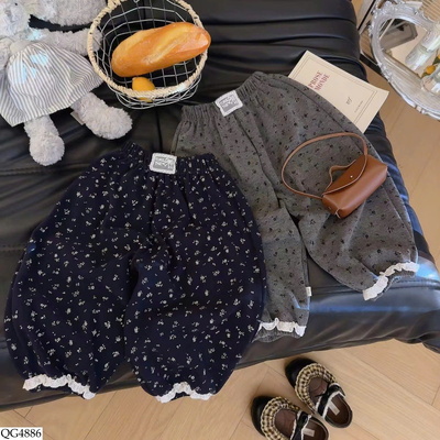 QG4886 QUẦN HOA NHÍ BO GẤU BG