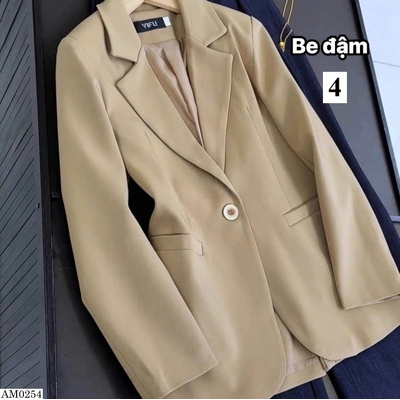 AM0254 ÁO BLAZER DÁNG LỠ NỮ