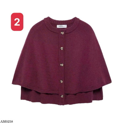 AM0258 ÁO PONCHO LEN KASLEAD