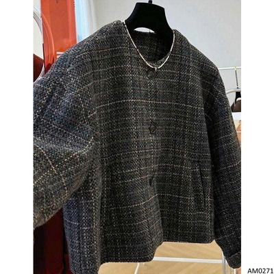 AM0271 ÁO KHOÁC DẠ TWEED CHO NỮ