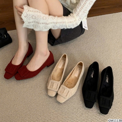 GM11138 GIÀY MARY JANE MŨI VUÔNG