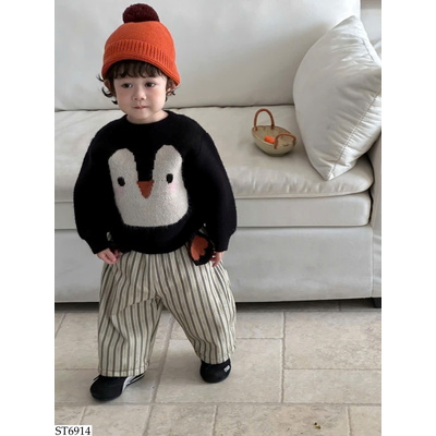 ST6914 SET ÁO LEN CÁNH CỤT MIX QUẦN KẺ