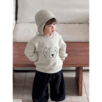 ST6927 SET ÁO CÚN MIX QUẦN BO GẤU