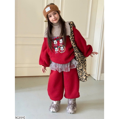 SG0192 BỘ NỈ CHUỘT MICKEY BG