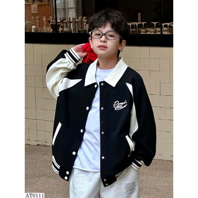 AT0111 ÁO KHOÁC JACKET BẤM CÚC BT