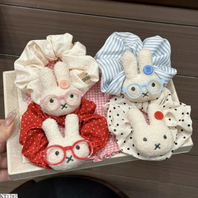 KT1787 SET 4 DÂY BUỘC TÓC THỎ CUTE