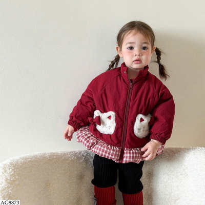 AG8873 SET ÁO KHOÁC PHAO KITTY BG