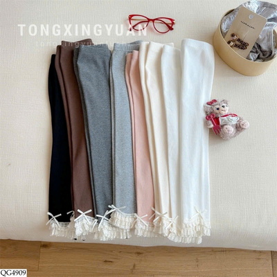 QG4909 QUẦN LEGGING VIỀN REN CHO BG