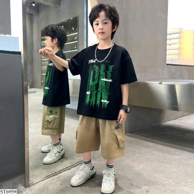 ST6959 BỘ SHORT CHO BÉ TRAI