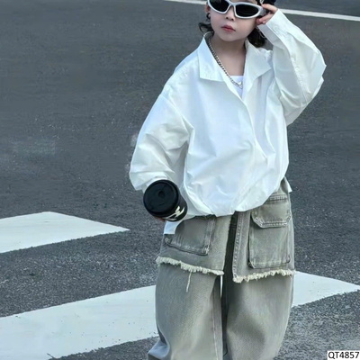 QT4857 QUẦN JEAN PHONG CÁCH STREET STYLE CHO BÉ