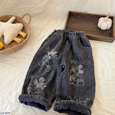 QT4859 QUẦN JEAN CHUỘT MICKEY BT