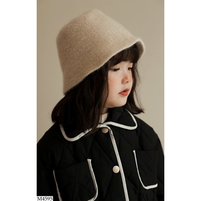M4595 MŨ BUCKET LEN VINTAGE BG 