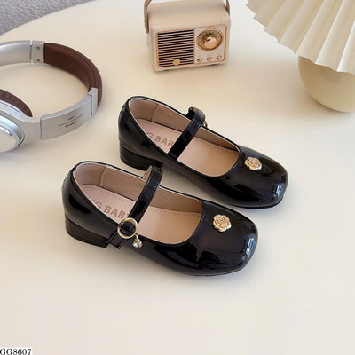GG8607 GIÀY DA BÚP BÊ QUAI NGANG BG