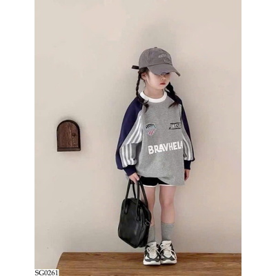 SG0261 SET ÁO NỈ THỂ THAO PHỐI QUẦN SHORT BG