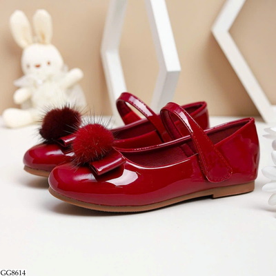 GG8614 GIÀY BỆT DA BÓNG BG