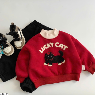 AT0170 ÁO LUCKY CAT CHO BÉ
