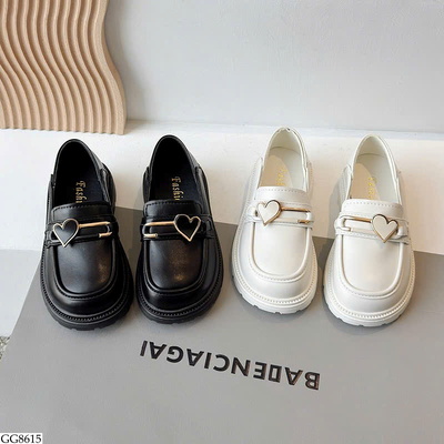 GG8615 GIÀY LƯỜI TRÁI TIM CHO BG