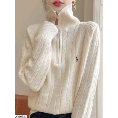 AM0384 ÁO LEN THÊU NGỰA NỮ 