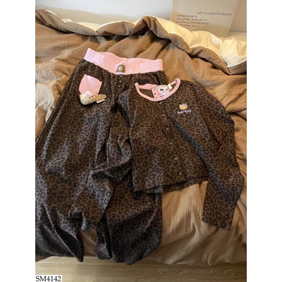 SM4142 BỘ NGỦ KITTY DA BEO