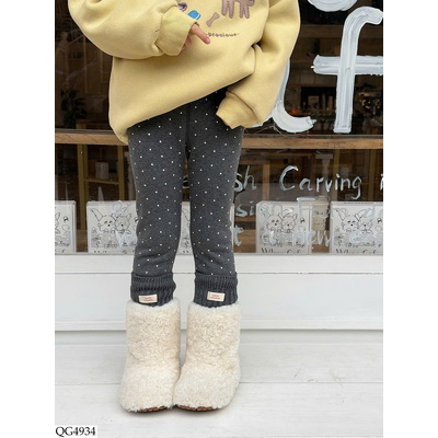 QG4934 QUẦN LEGGING CHẤM BI AMBB BG