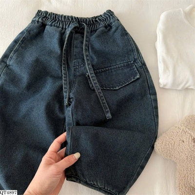 QT4897 QUẦN JEANSLÓT LÔNG BT