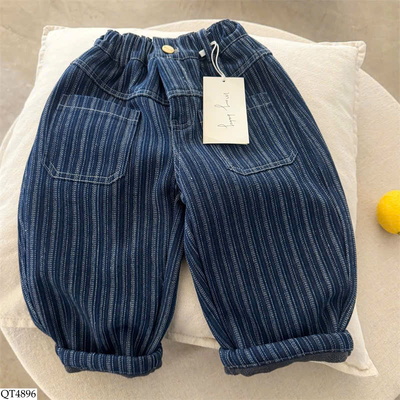QT4896 QUẦN JEAN KẺ SỌC MIMIYAN 