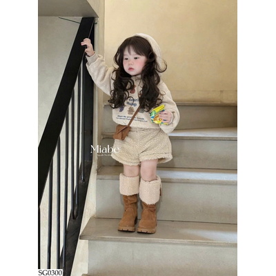 SG0300 SET ÁO GẤU MIX QUẦN LÔNG PHỐI BOOT